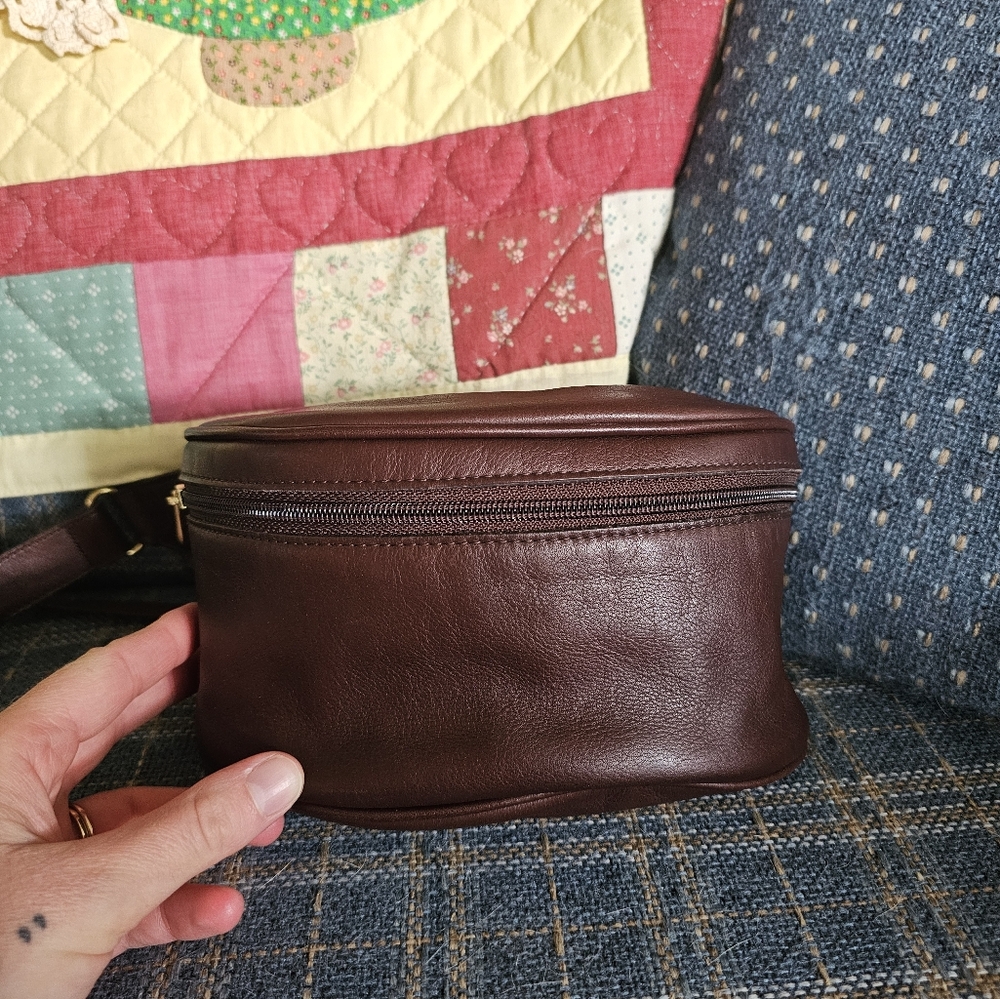 Vintage Coach Canteen Waist Pouch 0515 Mahogany